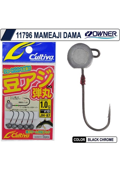 Owner Cultiva 11796 Mameaji Dama Jighead 0.4 Gr
