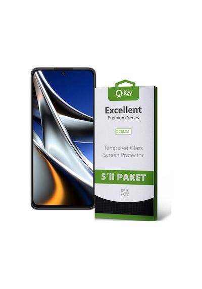 Xiaomi Poco X5 Pro 5g Temperli Ekran Koruyucu Kırılmaz Cam Ekonomik 5'li Paket