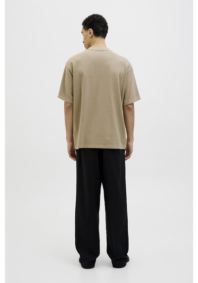 Jack & Jones Erkek Yeşil Jjloui Osmos Tee Crew Neck T-shirt 12270710-coriander Coriander