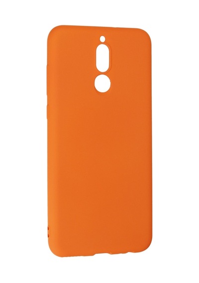 Mate 10 Lite Kılıf Nano İçi Kadife Silikon - Turuncu Bz8683140257941