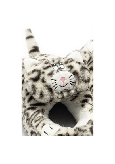 Twigy Gatto Kadın Hayvanlı Panduf Gri 36/41 CC0586 Gri
