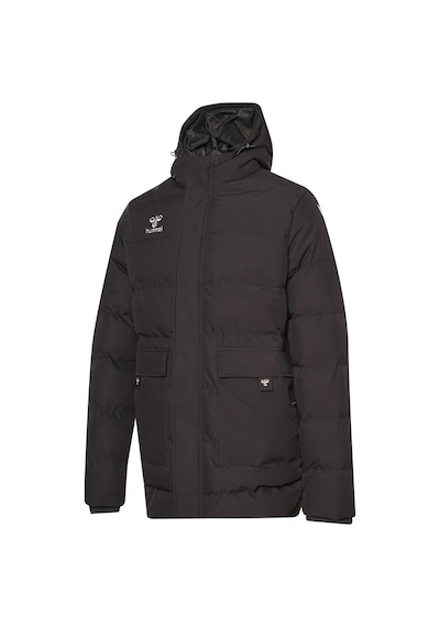 Hummel Line Zip Coat Gri Erkek Mont Gri