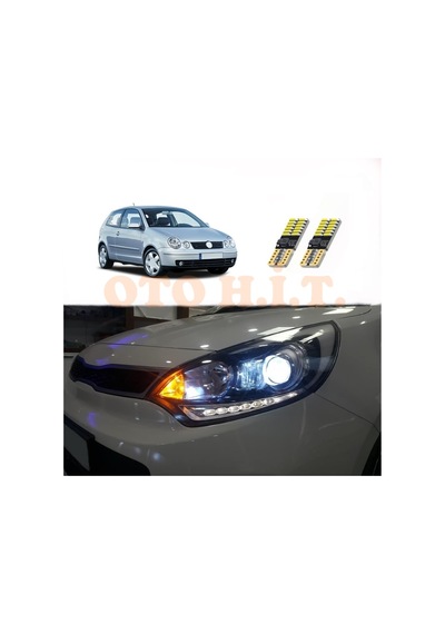 Volkswagen Polo Kedigöz Uyumlu Park Ampulü Beyaz Led Aydınlatma Ampulü Canbus'li