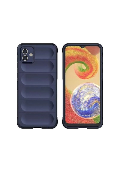 Samsung Galaxy Uyumlu A06 Kılıf Optimum Silikon - Lacivert Bz8683140807801