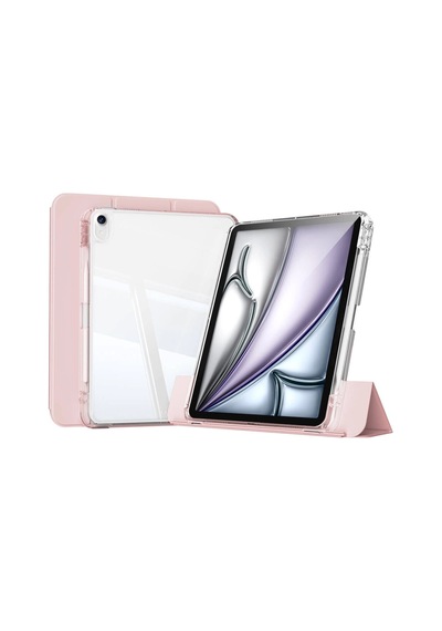 Apple Uyumlu iPad, Air 13 2024 Kılıf Magnetik Ayrılabilen Airbagli Zore Sliding Tablet Kılıfı Klasik