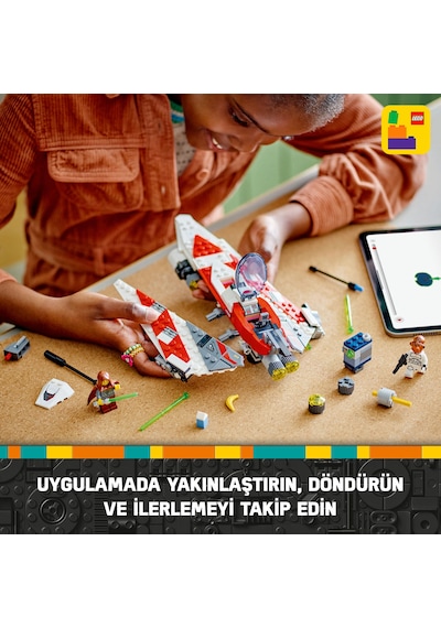 LEGO® Star Wars™ Jedi Bob’un Starfighter’ı 75388 -8 Yaş ve Üzeri Star Wars Sevenler İçin İnşa Edilebilen Oyuncak Starship Yapım Seti(305P) LEGO® Star Wars™ Jedi Bob’un Starfighter’ı 75388 -8 Yaş ve Üzeri Star Wars Sevenler İçin İnşa Edilebilen Oyuncak Starship Yapım Seti(305P)