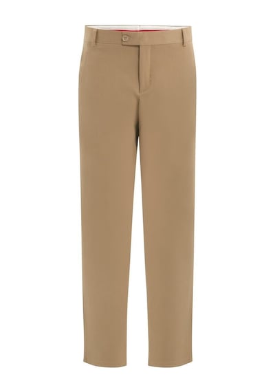 Plus Scorpion Erkek Slim Fit Klasik Kumaş Pantolon Dar Kesim, Günlük Ve Ofis Kullanımına Uygun Şık Tasarım Açık Bej