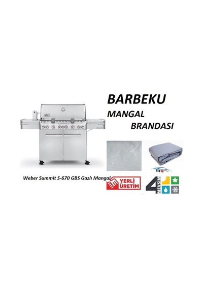 Rock 455 Gazlı Mangal Premium Koruyucu Kılıf Örtü Ototr
