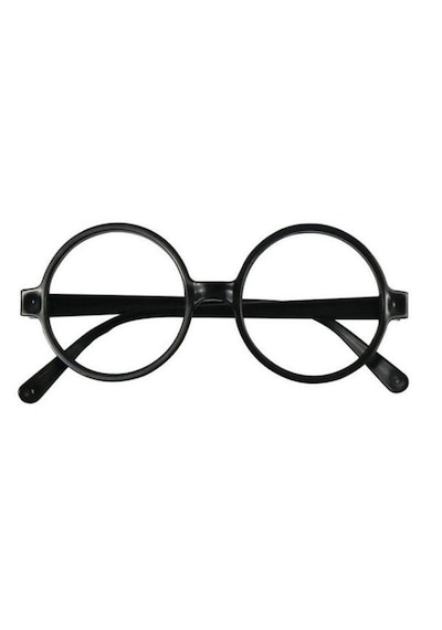 Siyah Çerçeveli Harry Potter Gözlüğü Altın Ve Çok Renkli