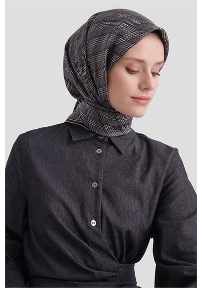 Armine Saf İpek Sura Eşarp 9626d 01 Camel