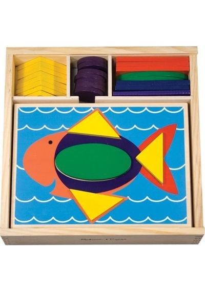 Melissa&Doug Ahşap Oyuncak Şekil Bulmaca