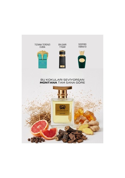 Montana Erkek Parfüm Yazlık Edp Fresh Ferah Tygar Greyfurt, Z