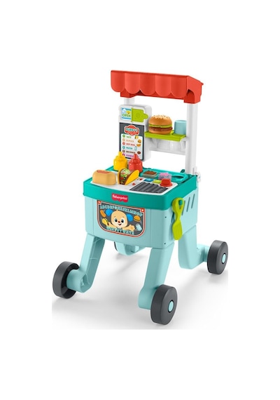 Jlm95 Fisher-price Eğlen Ve Öğren 4ü 1 Arada Alışveriş Sepeti Yür
