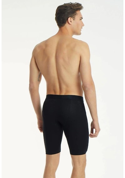 Tutku Elit 1253 Erkek Elastan Likralı Uzun Boxer 12 Adet 001