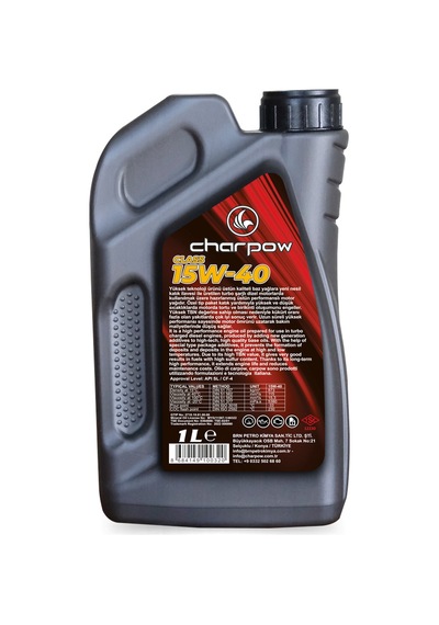 Charpow Premıum Mineral 15W-40 Motor Yağı 1 L