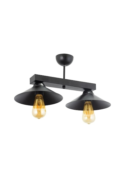 Mylights Retro Ikili Sıralı Metal Avize