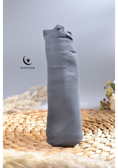 Bilenler Tesettür Penye Şal - 65 X 175 / Füme Füme
