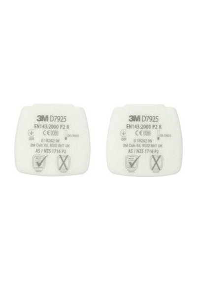 3M D7925 P2 Secure Click Toz Filtresi (1 Çift)