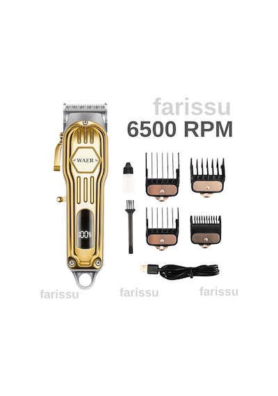 Wa-067 Profesyonel Saç Kesme Makinesi Full Metal Gövde 2 Saat