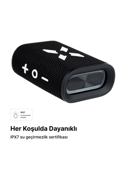 Xenon Smart Kablosuz Bluetooth Hoparlör Rgb Işıklı 5w Tws Ipx7 Su Geçirmez Ses Bombası X6703