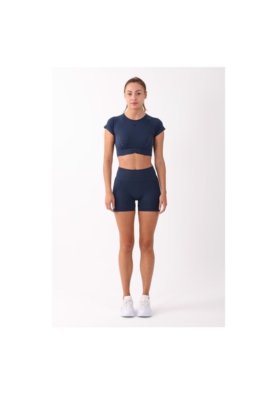 Maraton Active Slimfit Kadın Koşu Navy Şort 818016-navy