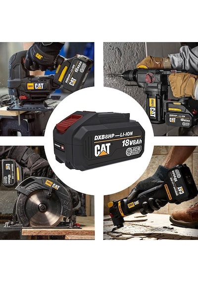 Cat Dxb8hp 18volt 8.0ah. Li-ion Ice Control One For All Profesyonel Yedek Akü