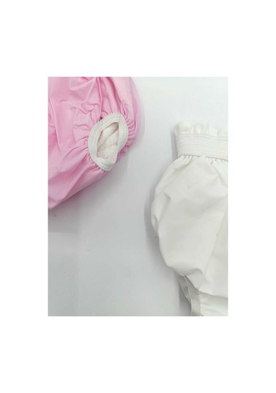 2 Adet Bebek Alıştırma Külot Pembe Beyaz - 602767496 Pembe Beyaz