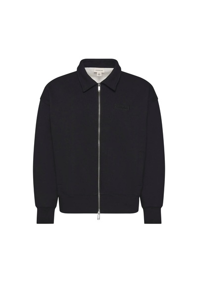 Calvin Klein Ls Waffle-lıned Premıum Shırt Ja Erkek Siyah Fermuarlı Ceket-12579 Siyah
