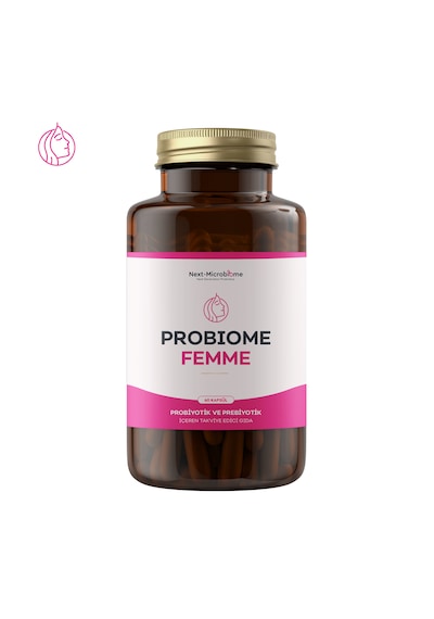 Probiome-femme Probiyotik Ve Prebiyotik İçeren Takviye Edici Gıda 60 Kapsül