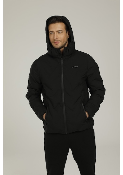 Lumberjack Sn17 Henry Coat Erkek Mont - Siyah