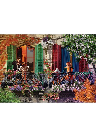 Anatolian 1500 Parçalık Puzzle - Aşk ve Düet 4573
