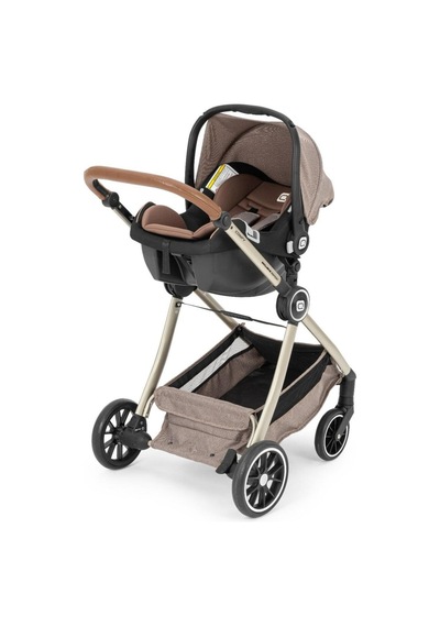 Mamma Life Seyahat Sistem Bebek Arabası Ve Oto Koltuğu Gri Kahve