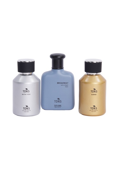 Özel Hediye Kutulu 3'lü Limon-bergamot Çarkıfelek 100 Ml Uzun Süre Kalıcı Parfüm Seti-51102 Diğer