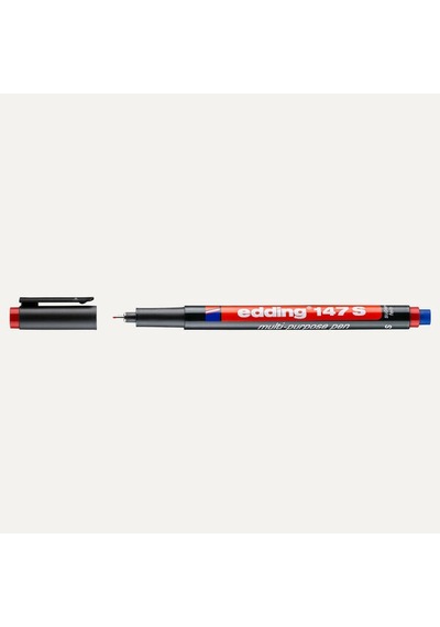 Edding Ed14702 147 Silgili Kırmızı Asetat Kalemi Diğer
