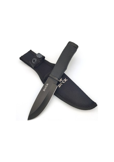 Valkyire Buck 09A Outdoor Kamp Bıçağı Siyah