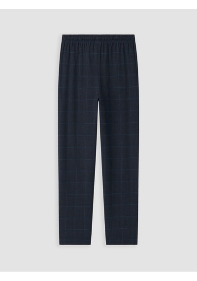 Lc Waikiki Lc Waıkıkı Lacivert Regular Fit Ekose Erkek Pijama Alt