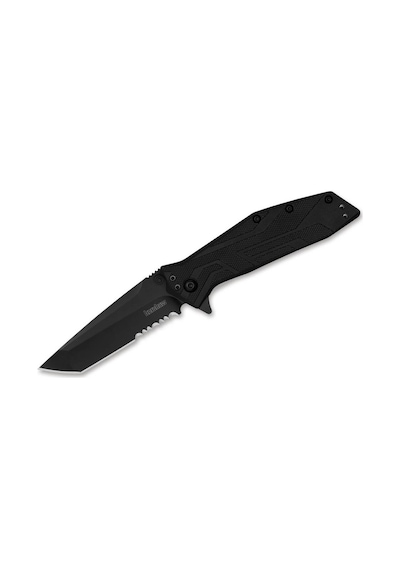 Kershaw Brawler Serrated Kamp Çakı Siyah