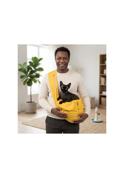 Kedi Ve Köpek İçin Crossbody Pet Sling Taşıma / Seyahat Ana Kucağı Çantası