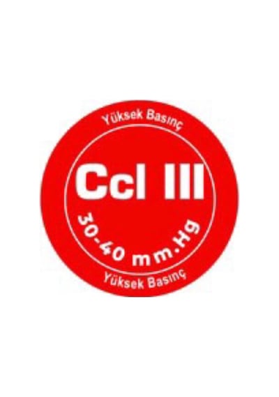 Diz Üstü Varis Çorabı Açık Burun Yüksek Basınç 30-40 Variteks 901 (236482922) Ten Rengi CCL3 4XL Açık Uzun