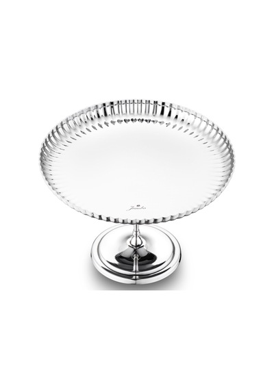 Jumbo Buckingham Ayaklı Çelik Servis Tabağı 16 Cm