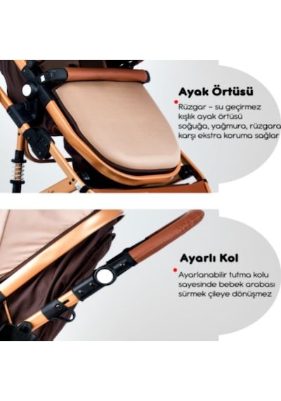 Baby Home 8 in 1 945 Travel Sistem Bebek Arabası + 600 Oyun Parkı Park Yatak