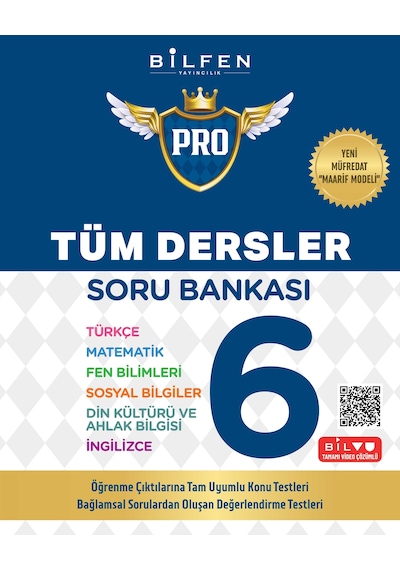 Bilfen 6. Sınıf Pro Tüm Dersler Soru Bankası