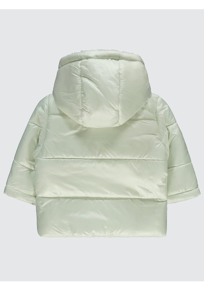 Civil Baby Kız Bebek Kapüşonlu Mont 6-18 Ay Ekru Ekru