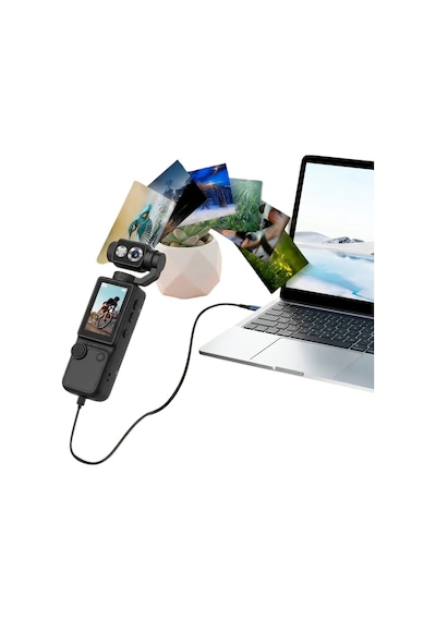 4k Aksiyon Ve Vlog Kamera 2.0 İnç Ips Ekran Otomatik Odaklama Ve Kompakt Tasarım Siyah