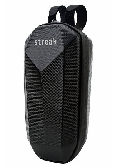 Stearak Elektrikli Scooter Çantası - Sert Malzeme Bisiklet Çantası Siyah