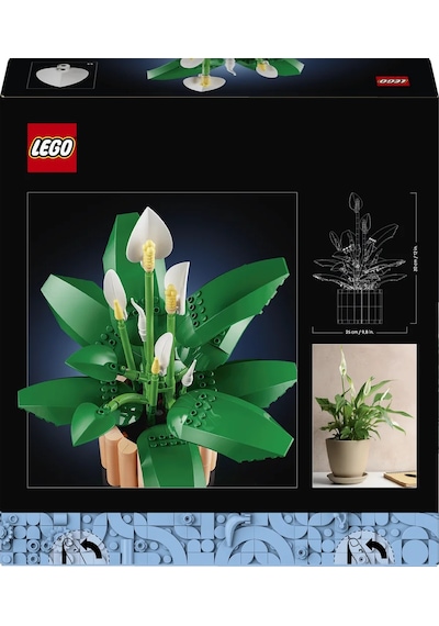 LEGO® Botanicals Barış Çiçeği 11504 - Yetiskinler için 6 Baris Çiçegi Içeren Koleksiyonluk Dekoratif Model Yapim Seti (474 Parça)