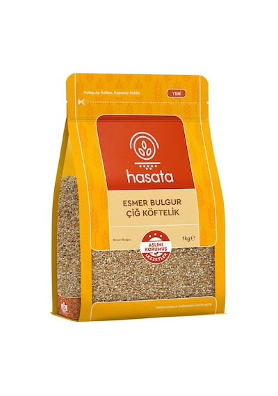 Hasata Esmer Çiğ Köftelik Bulgur