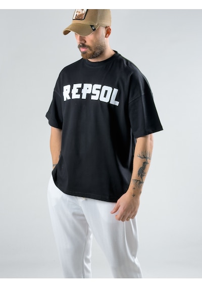 Cocopelli Siyah Repsol Erkek T-shirt Coc3007