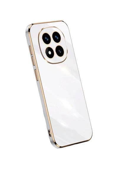 Durukar Redmi Note 14 Pro 5g Kılıf Volet Silikon - Beyaz