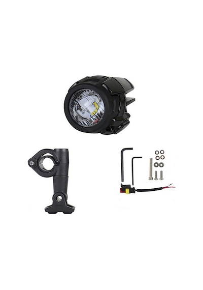 Knmaster Gold Serisi Shark 30w Bmw Motosiklet Sis Farı Tekli N11.3161